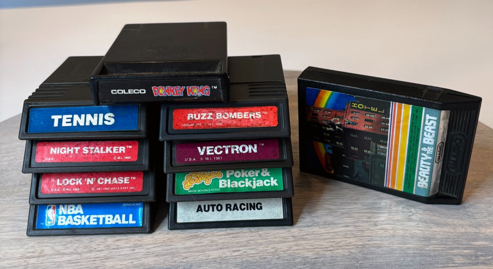 9-Game Intellivision Collection Lot